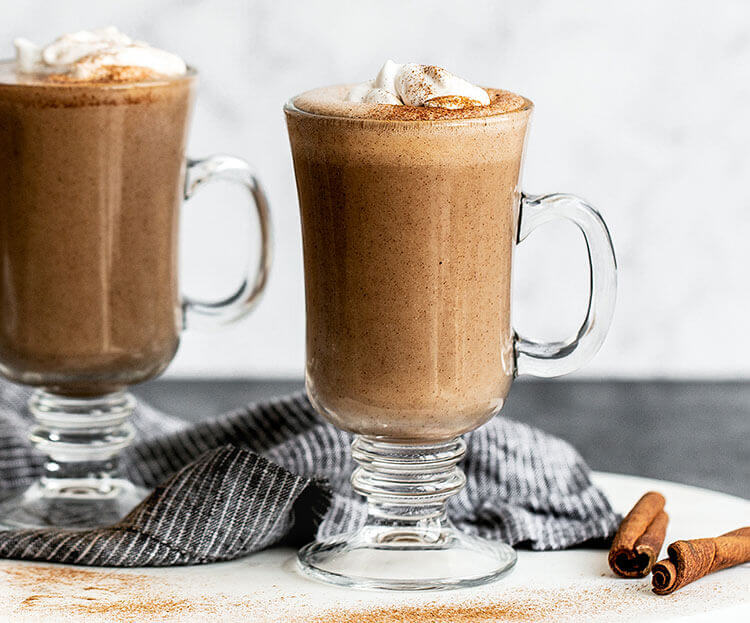 Hot Toffee Nog
