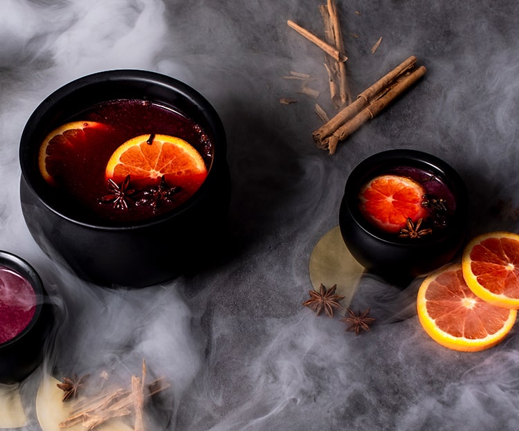 Hot Spiced Mulled Wine