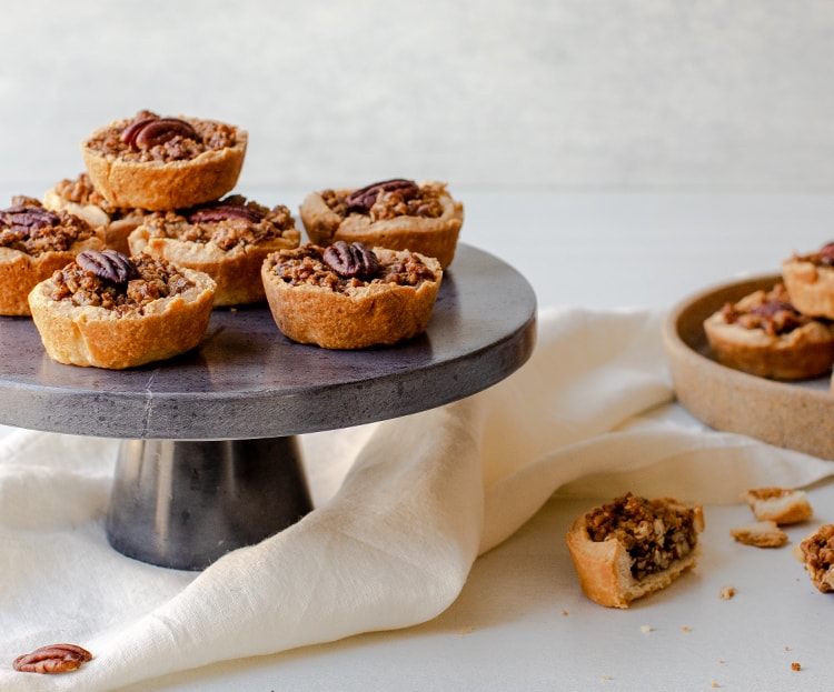 Mini Vegan Pecan Pies
