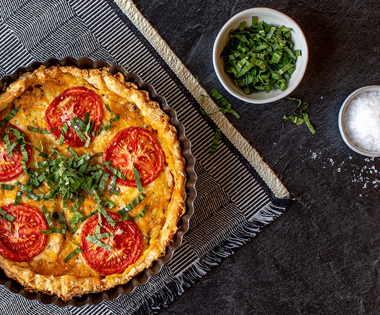 Vegan Tomato Pie