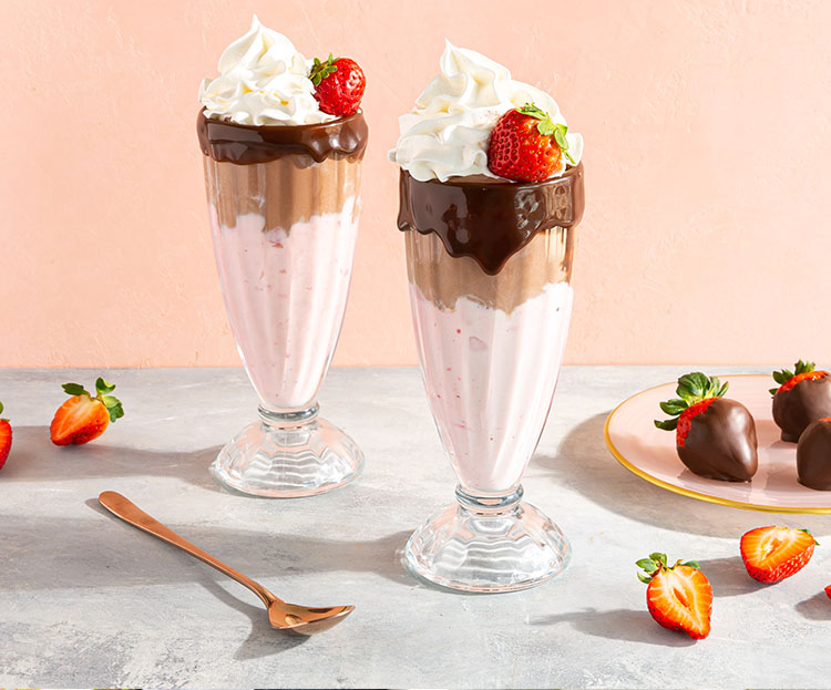 Chocolate Covered Strawberry Shake
