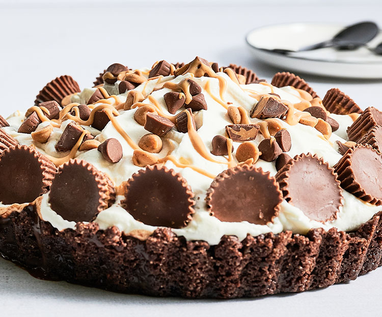 No Bake Peanut Butter Yogurt Alternative Pie