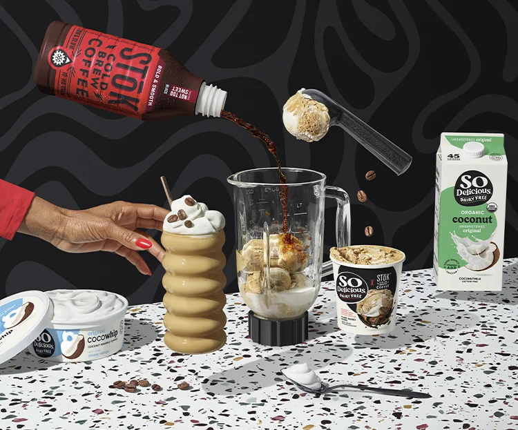 So Delicious Dairy Free x ST<span class="stokO">ō</span>K<sup>TM</sup> Cold Brew Coffee Non-Dairy Shake