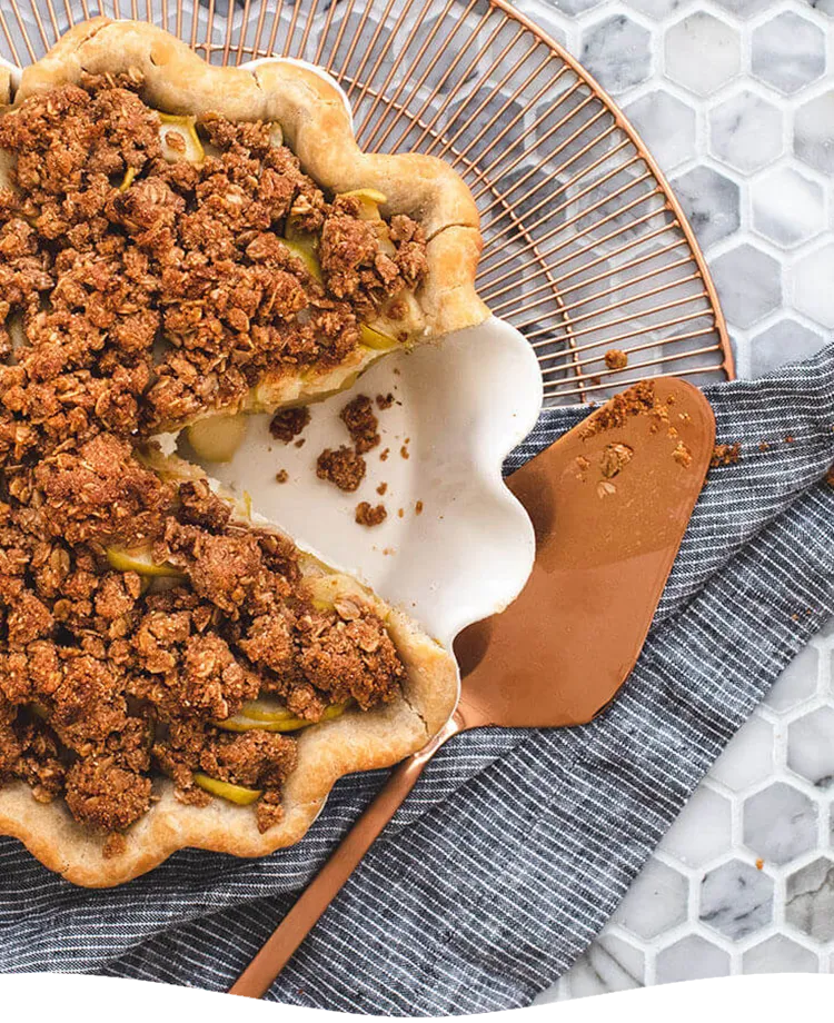 Vegan Apple Pie A La Mode