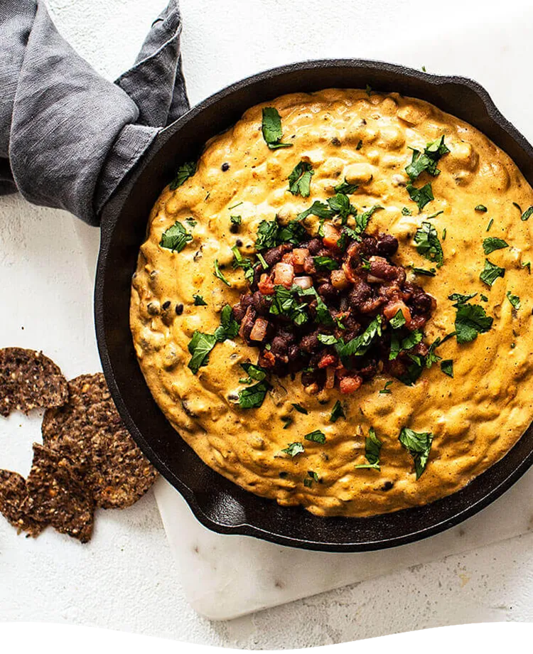 Dairy-Free Chili Queso Dip
