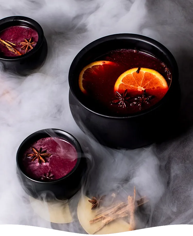 Hot Spiced Mulled Wine