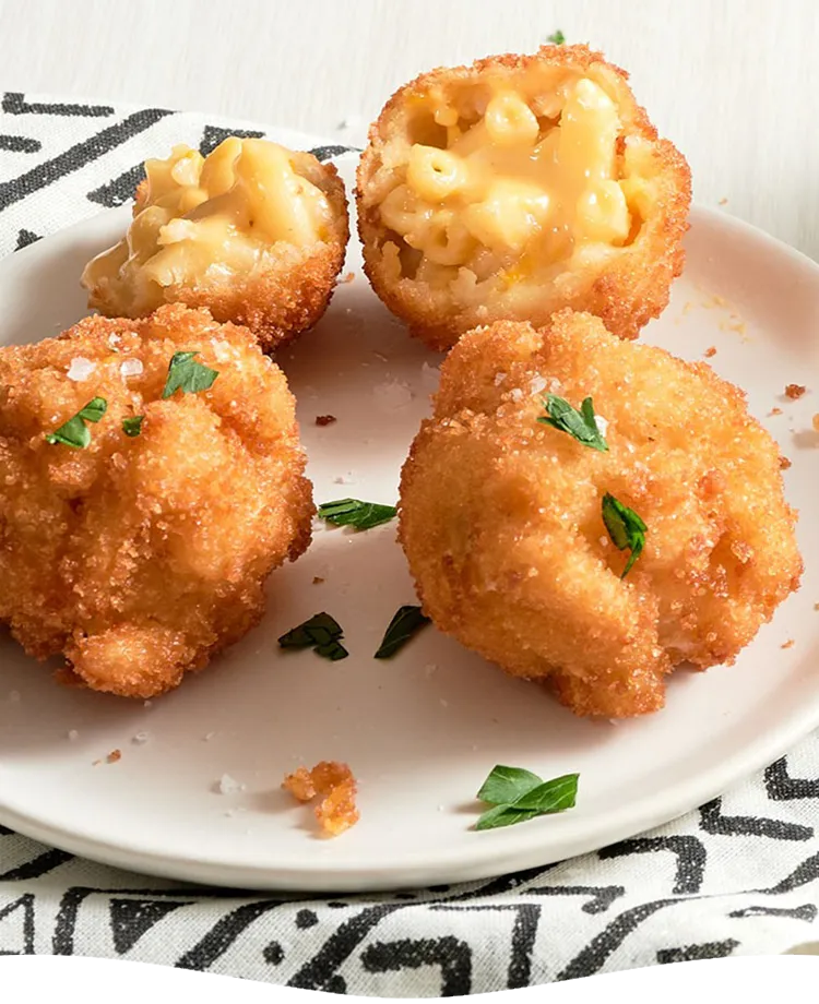 Vegan Mac & Cheese Bites
