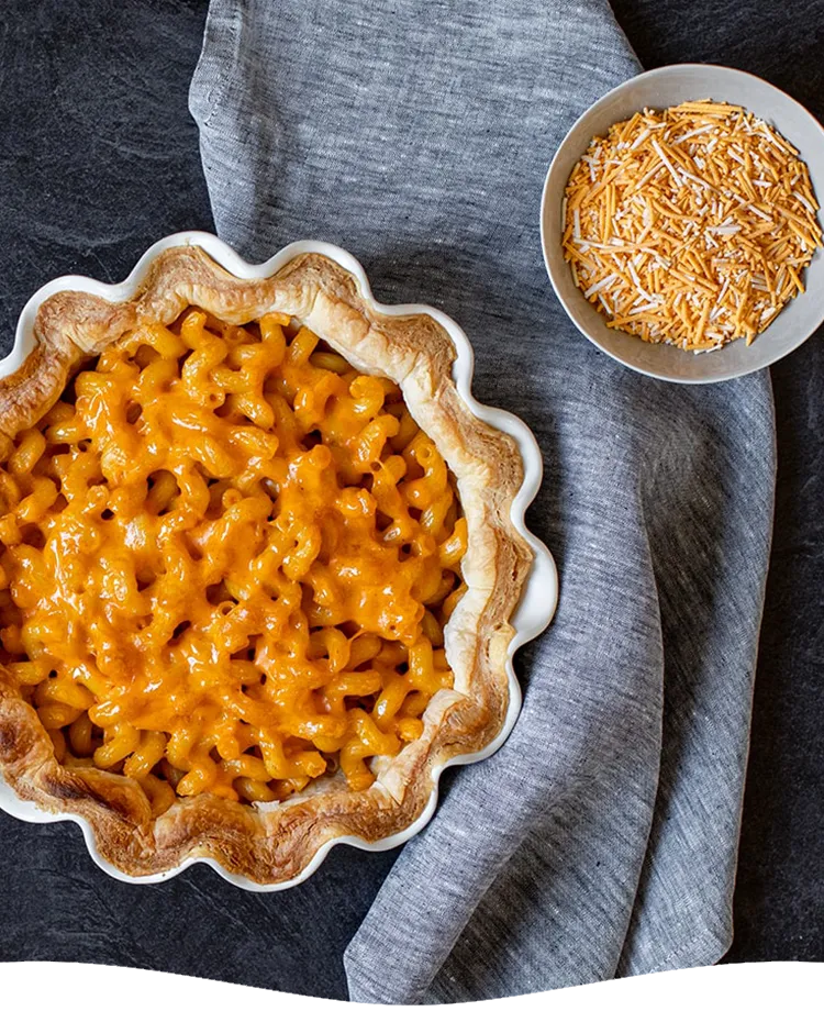 Vegan Mac & Cheese Pie