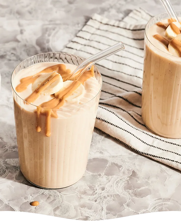 Peanut Butter Banana Organic Oatmilk Smoothie