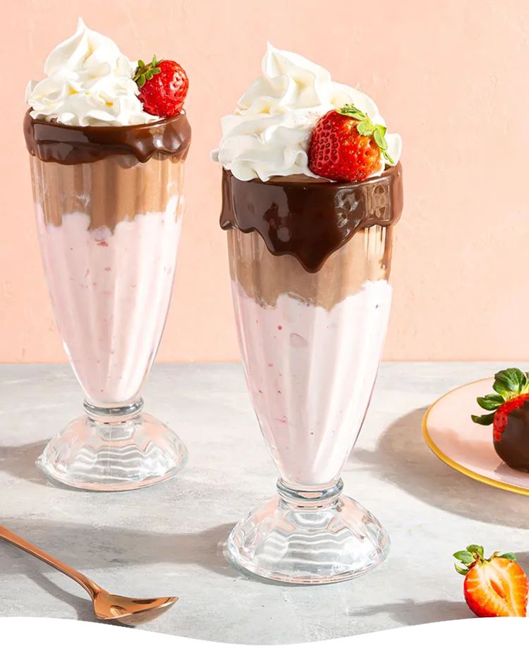 Chocolate Covered Strawberry Shake