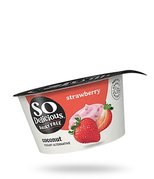 Strawberry Coconutmilk Yogurt