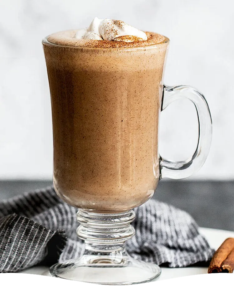 Hot Toffee Nog