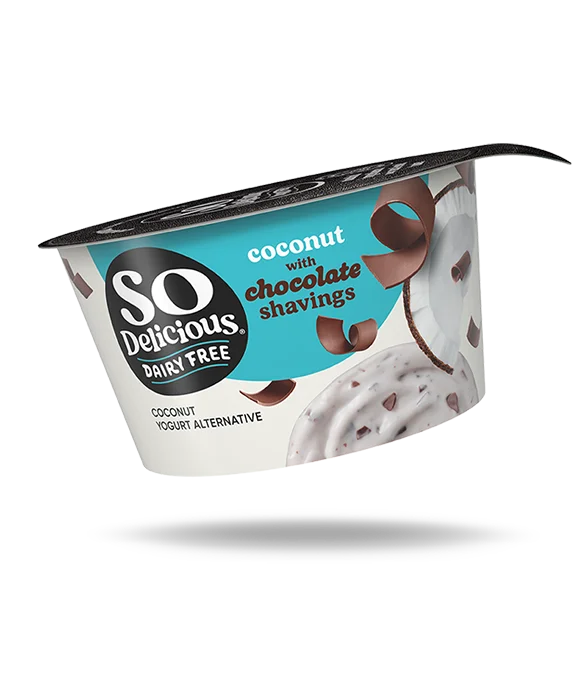 So Delicious Dairy Free Coconut with Chocolate Shavings Coconut Yogurt Alternative