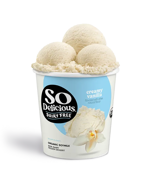 So Delicious Organic Soy Milk Quart - Creamy Vanilla