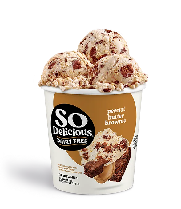 frozen dessert Cashewmilk Peanut Butter Brownie