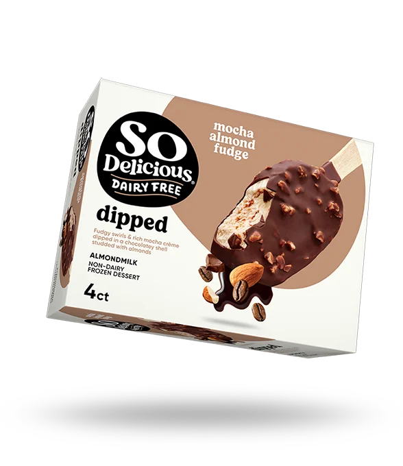 Mocha Almond Fudge Bar with Almondmilk