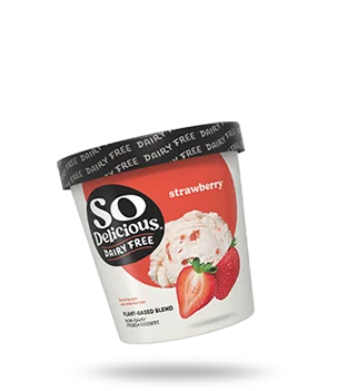 Strawberry Plant-based Blend Frozen Dessert Pint